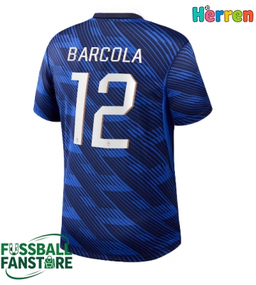 Frankreich Bradley Barcola #12 Replik Heimtrikot WM 2026 Kurzarm